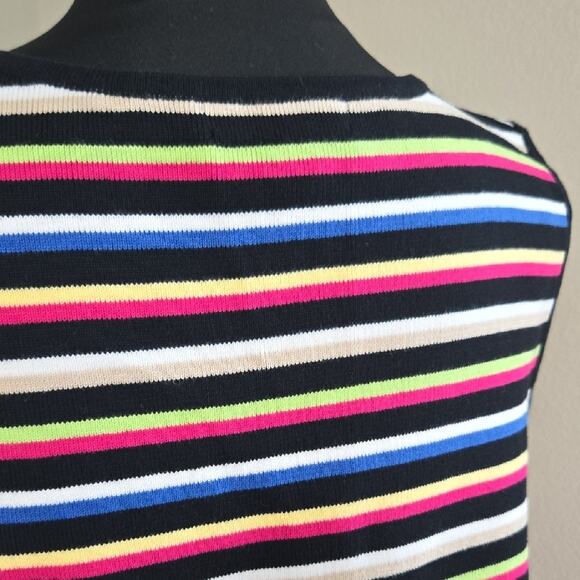 Designers Originals Multicolor Striped Tank Top Size XL NWT - Picture 7 of 7